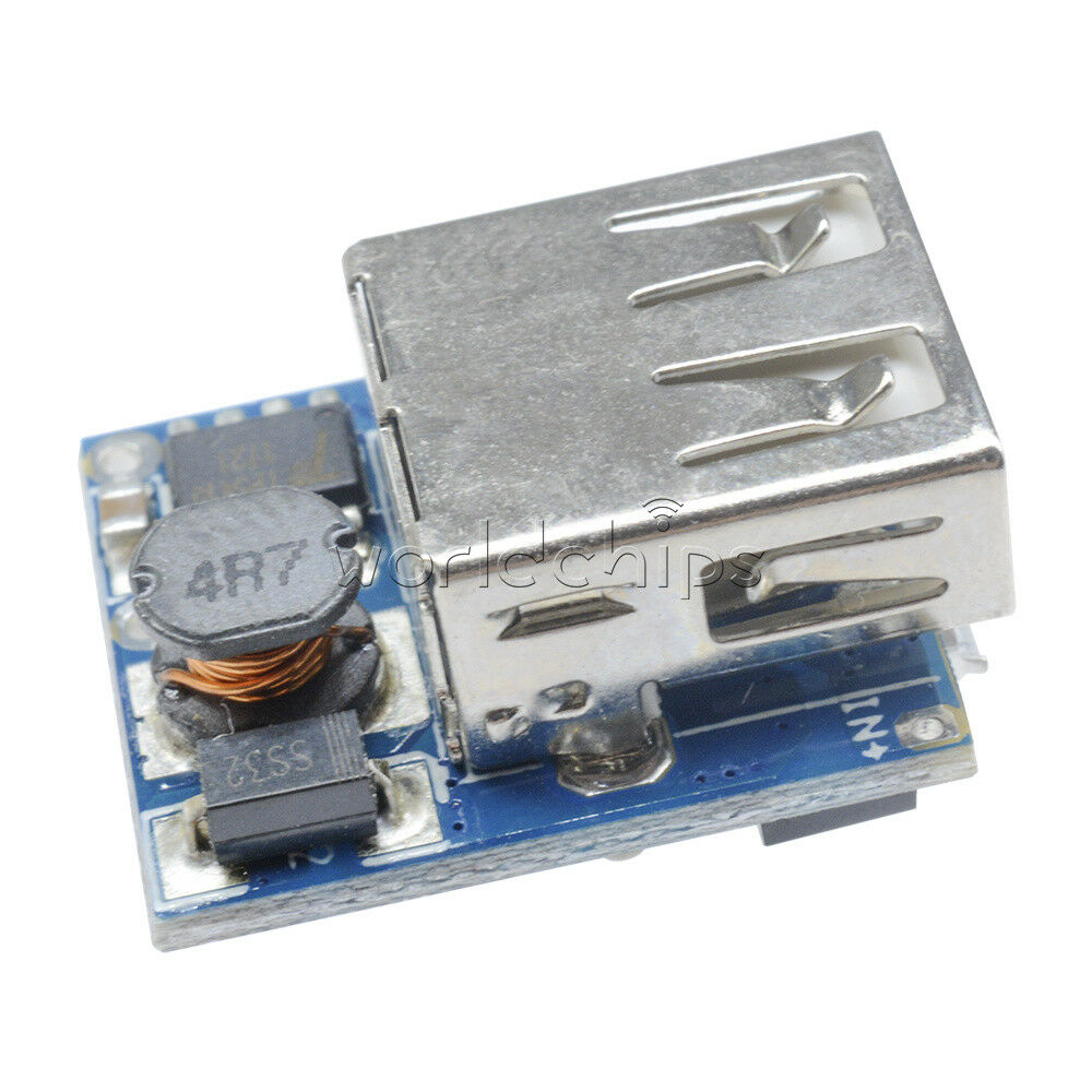 USB Li-Po 18650 5V 1A Lithium Battery Protection Boost Step up Charger Board