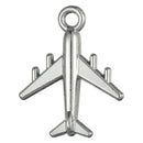 10x Plane Necklace Pendant Bracelet Beads Charms for Making