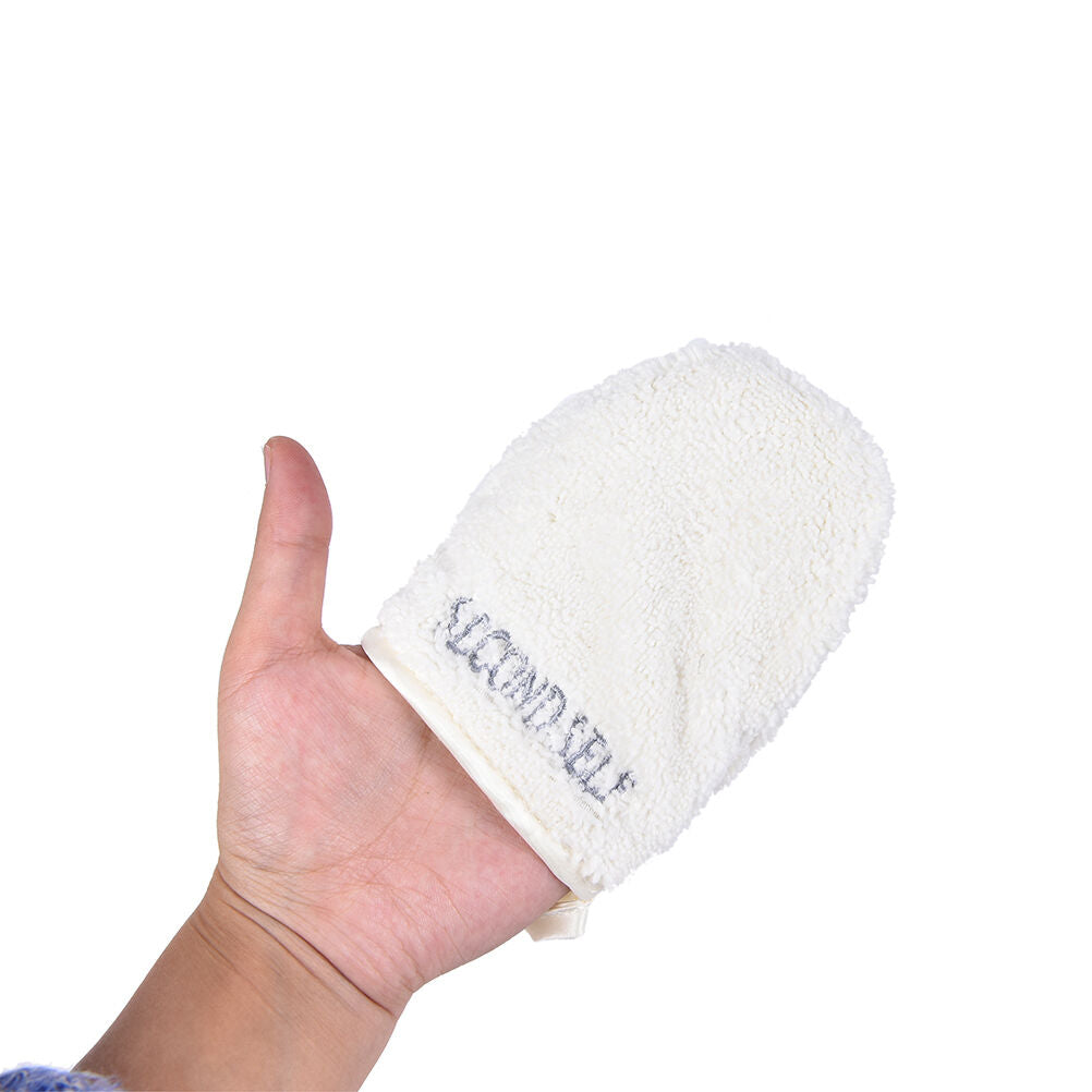 Microfiber Facial Cloth Face Towel Makeup Remover Cleansing Glove To.l8