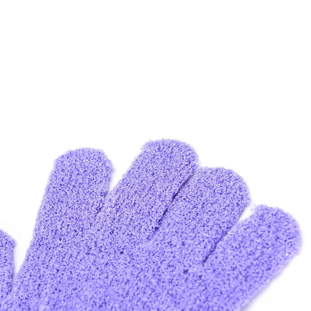 New FashionFive fingers bath gloves nylon bath bath towel strong exfoliating DD