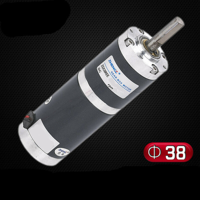 ZGX38REE/i389 DC 24V 5RPM High Torque 8mm Shaft Magnetic wheelchair Geared Motor