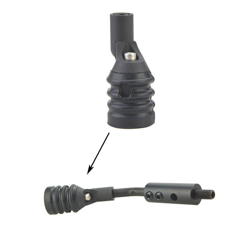 Archery Bow String Stop Suppressor Stabilizer End Replacement Rubber Silencer