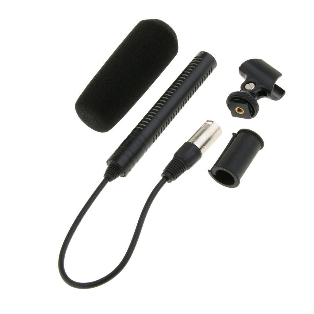 Shotgun Interview Microphone Condenser Mic For Meeting Conference