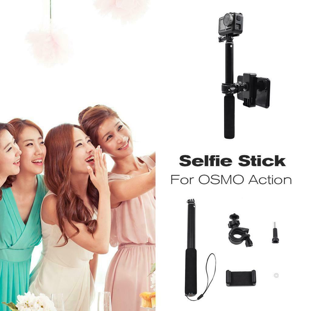Selfie Stick With Phone Holder For DJI OSMO Action