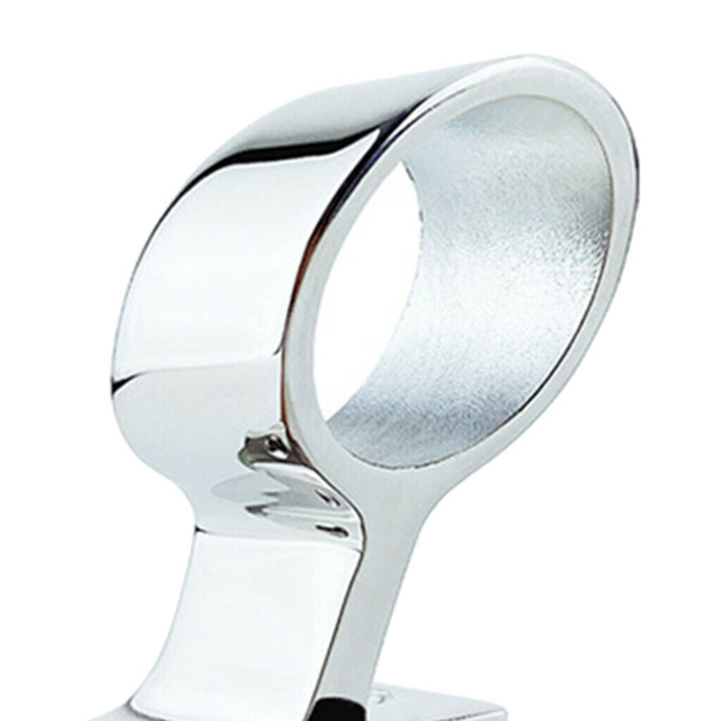 7/8inch Stainless Steel Boat Handrail Holder Fitting Bracket Support 60 Degree