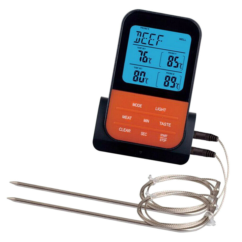Wireless BBQ Grill Meat Thermometer,229 Ft Range Electric Digital Kitchen Food