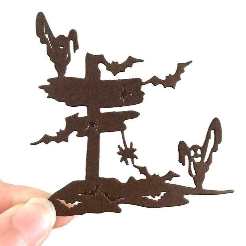 Halloween Bat Ghost Metal Cutting Dies Stencil DIY Scrapbooking Album Paper Card
