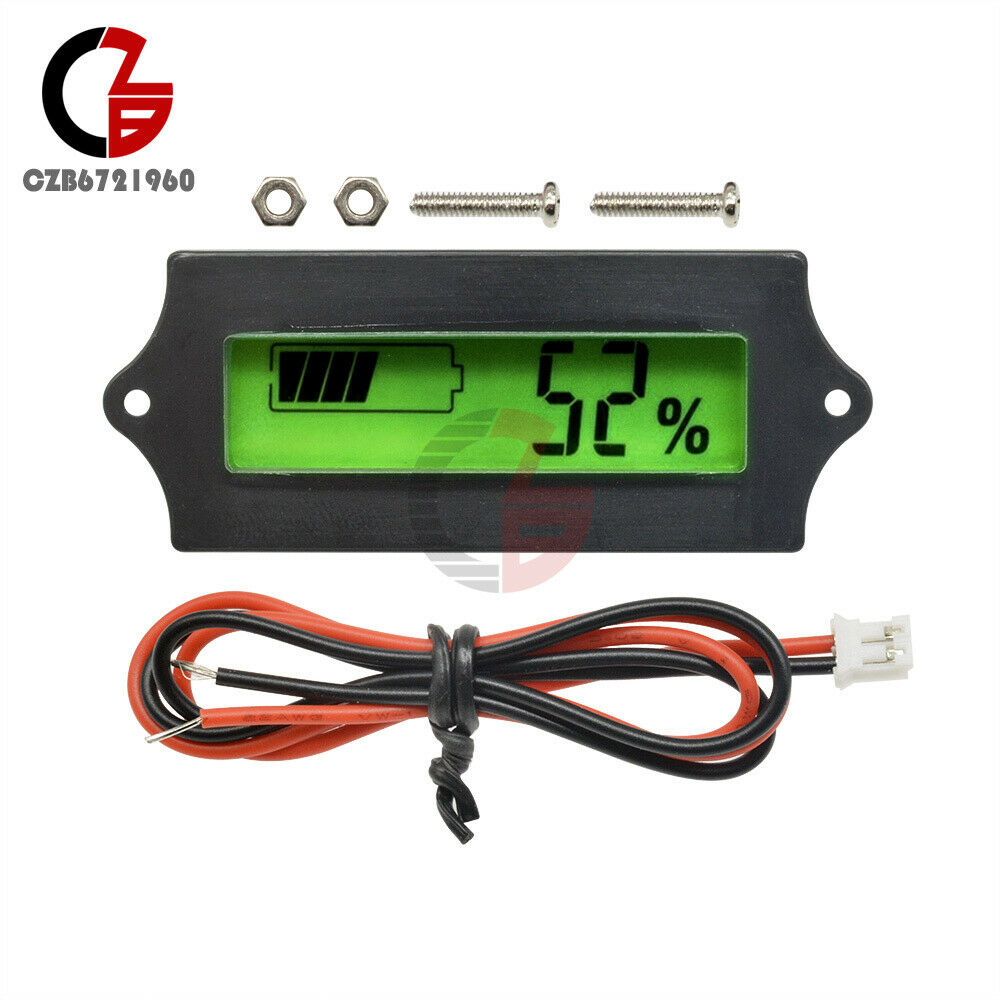2016 New 24V Lead Acid Battery Indicator Acid Capacity Tester Digital LCD Meter