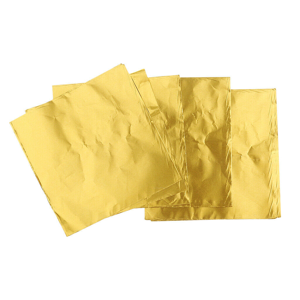 400x 10x10cm Foil Wrappers for Chocolates Sweets Lolly Party Wedding Supply
