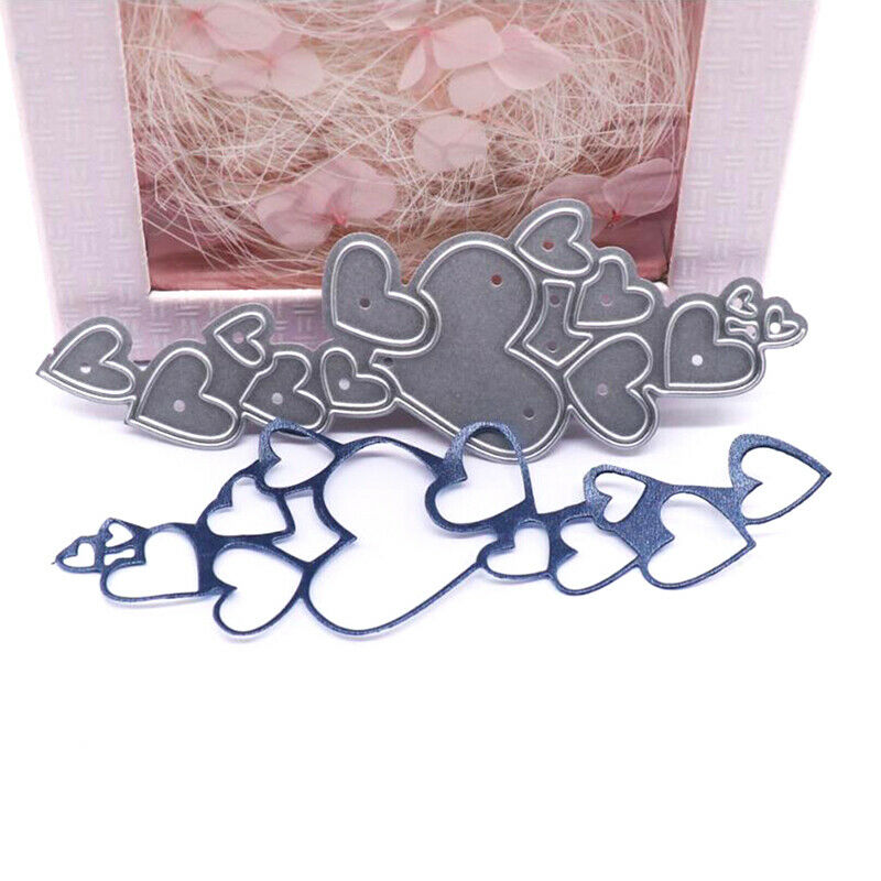 Flying Heart Metal Cutting Dies Stencil Embossing DIY Scrapbooking Card C.l8