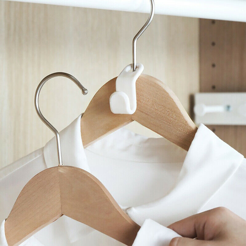 Multi-function Wardrobe Space-saving Stack Hanger Hook Coat Hook Plastic CloFCA
