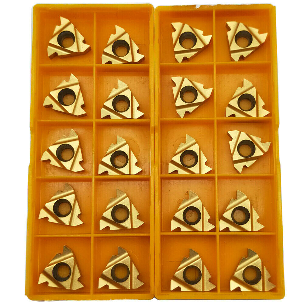 20PCS 3/8" MMT16IR AG55 Indexable carbide Threading inserts For SNR /SEL holder