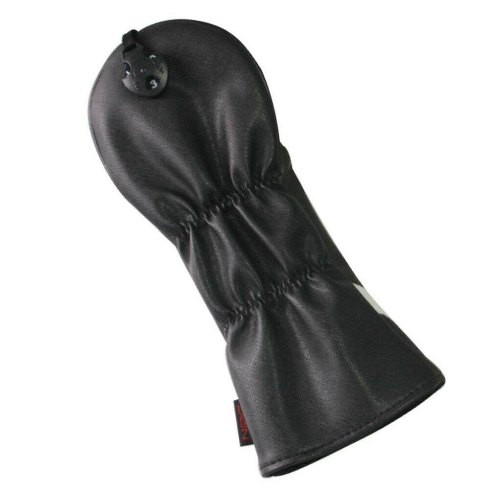 3pcs Waterproof Premium Wood Driver Headcover Club Cover Drivers Covers