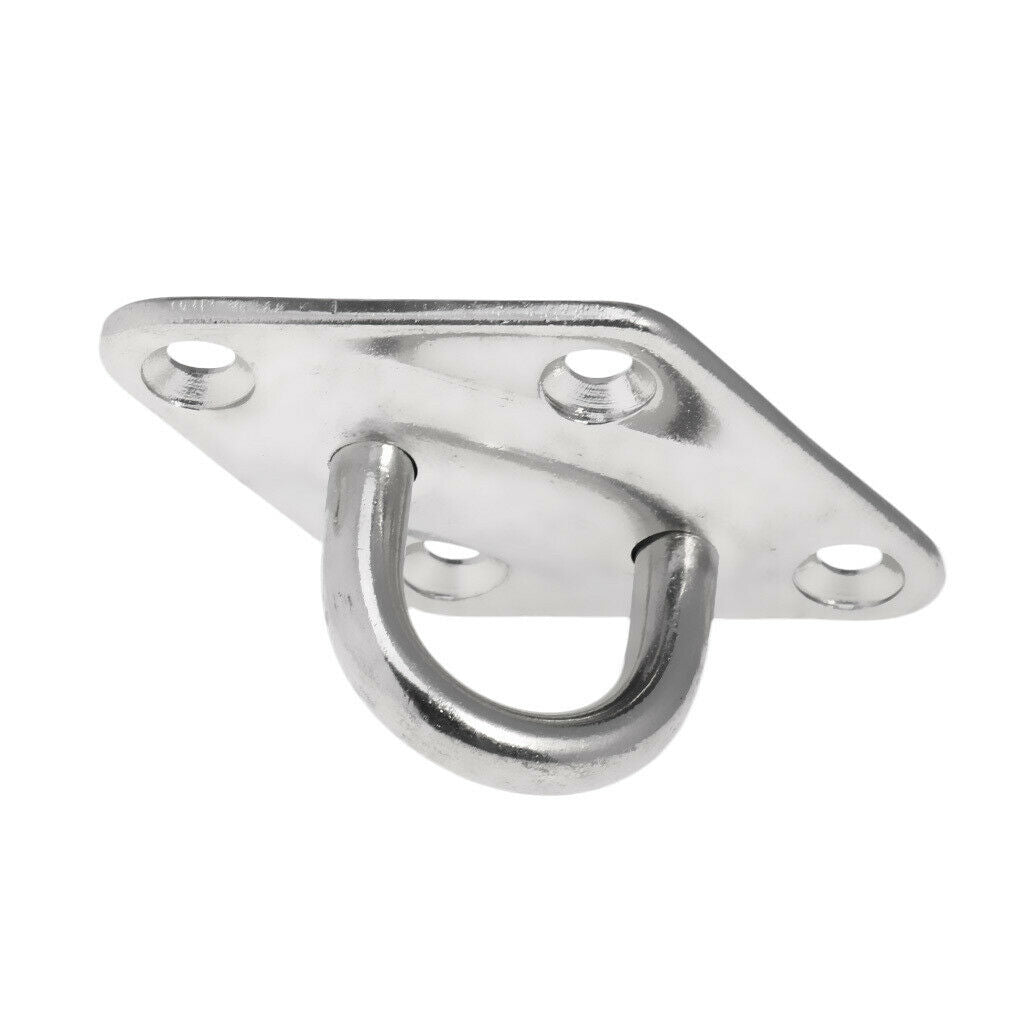 Stainless Steel 8mm Cover Plate Eye Plate Wall Eye Plate Lashing Eye Plate Wall