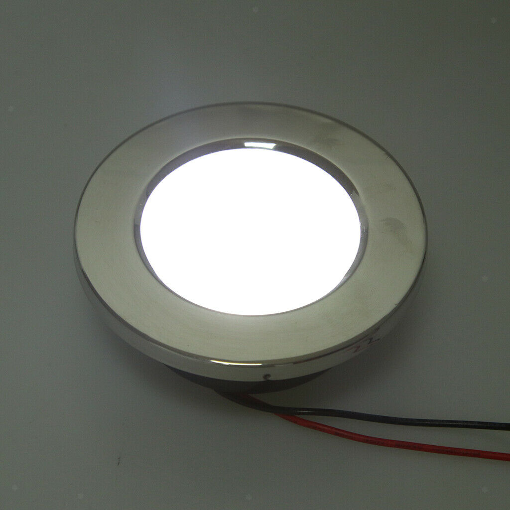 Car LED Interior Roof Ceiling Dome Light, 12V Lamp For RV Boat Camper Trailer-