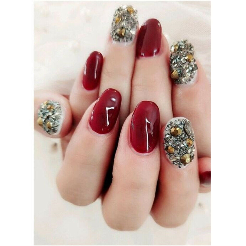 Mixed Crystal AB Nail Art Rhinestones Diamond Crystal Studs Beads for DIY 9