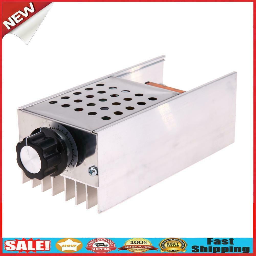 AC 220V 6KW SCR Voltage Regulator Motor Speed Controller Dimmer Thermostat @