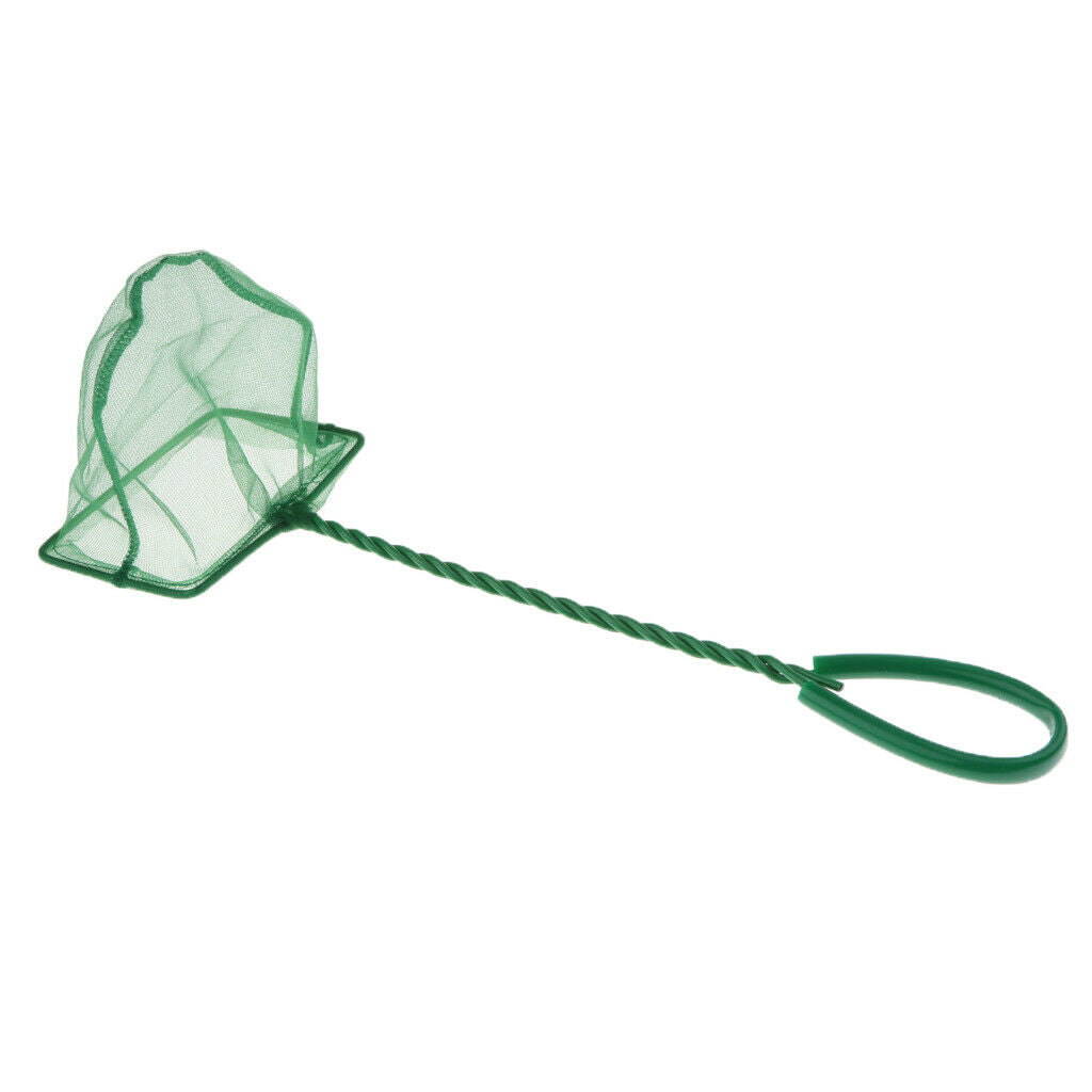 2 Pcs Aquarium Fishing Landing Net   Tank Shrimp Catching Net Two Size