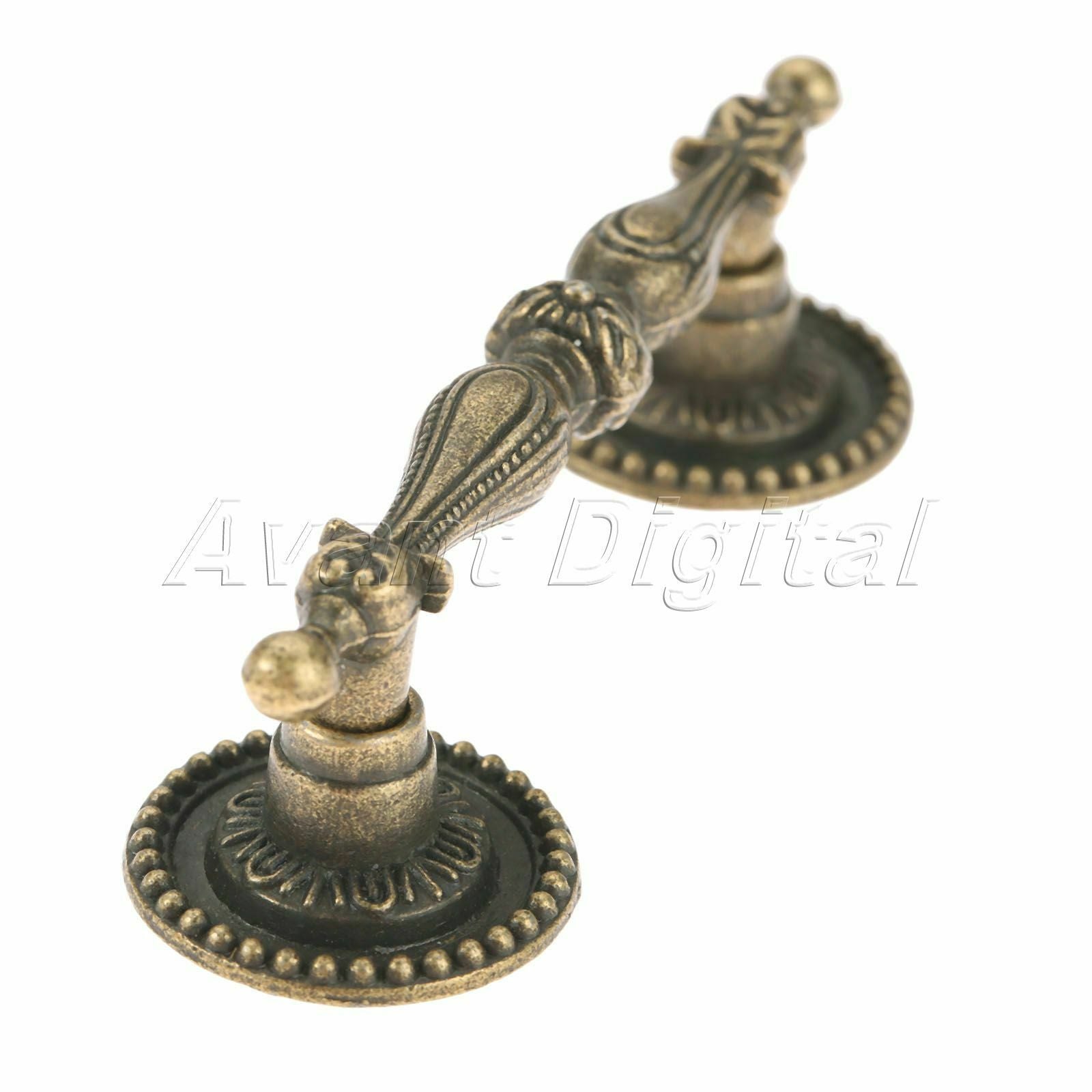 Retro European Furniture Cupboard Wardrobe Door Pull Handle Cabinet Drawer Knob