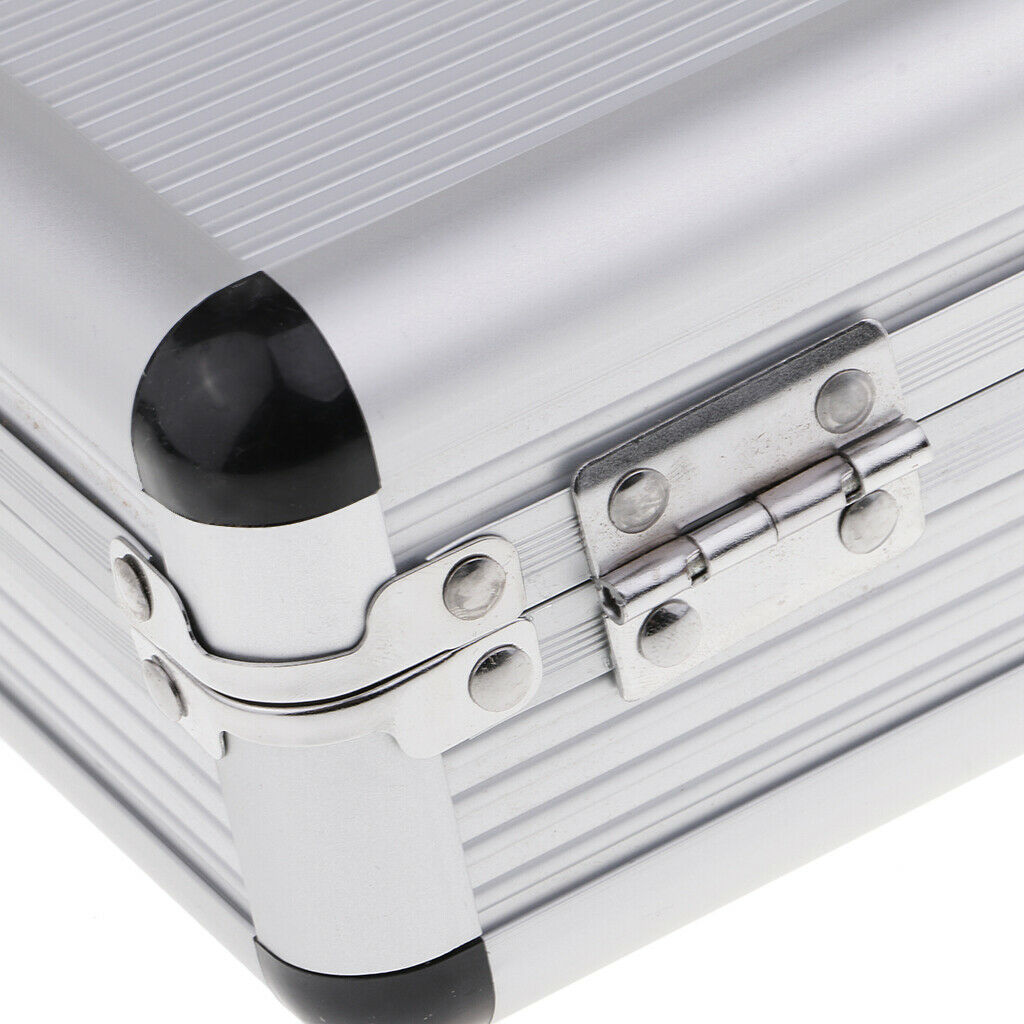 Travel Tattoo Body Art Machine Supplies Case Carrying Box Organizer w/ Lock