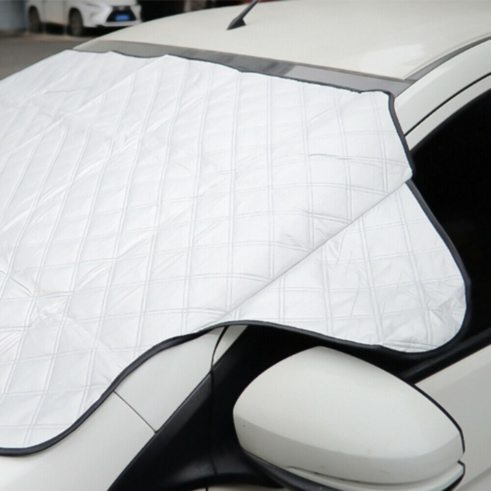For Auto Car Windshield Snow Cover Magnetic Ice Frost Sun Shade Mirror Protector