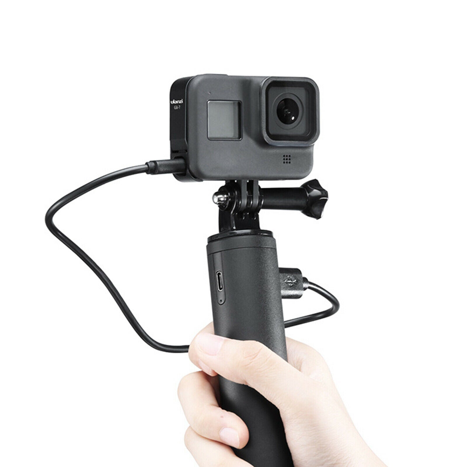 Chargeable Battery Cover G8-7 Type-C Charging Port For GoPro Hero Black 8 Camera