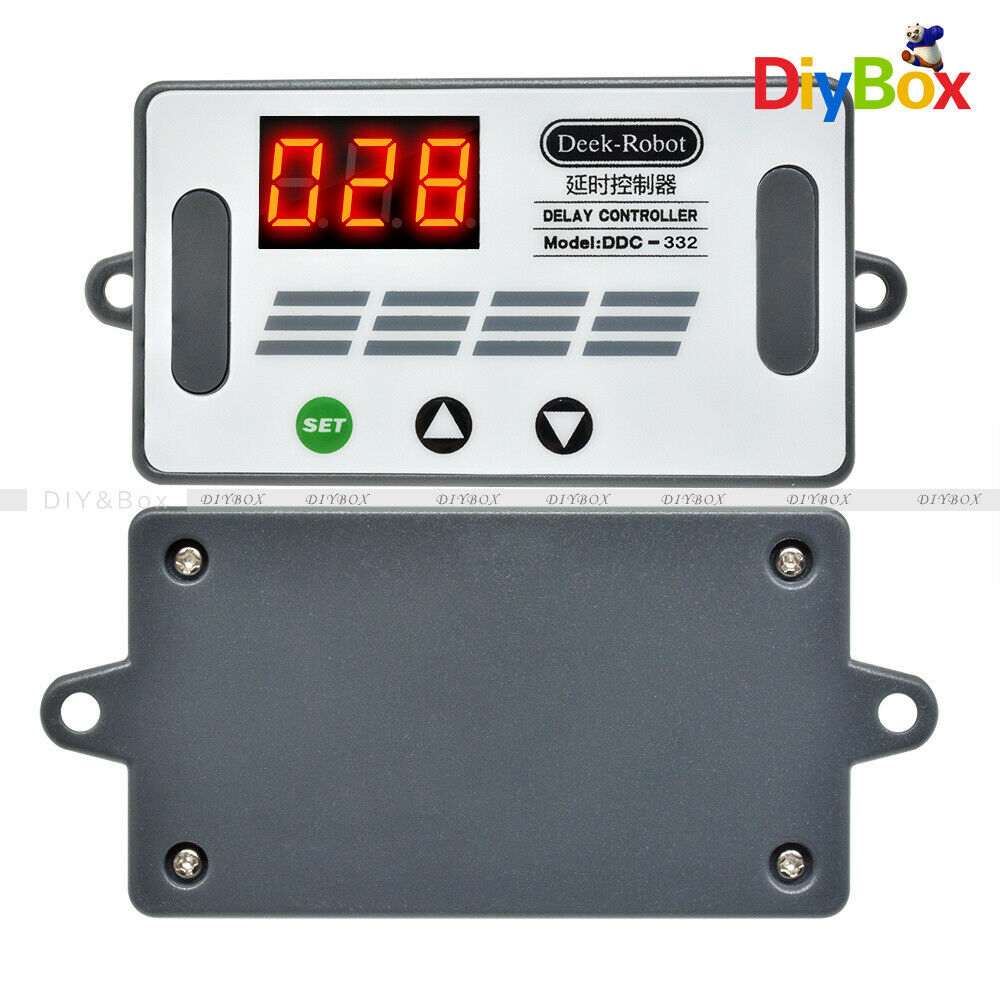 Digital Relay Delay Controller DDC-332 DC 12V Display MOS Switch Sensor +Buzzer