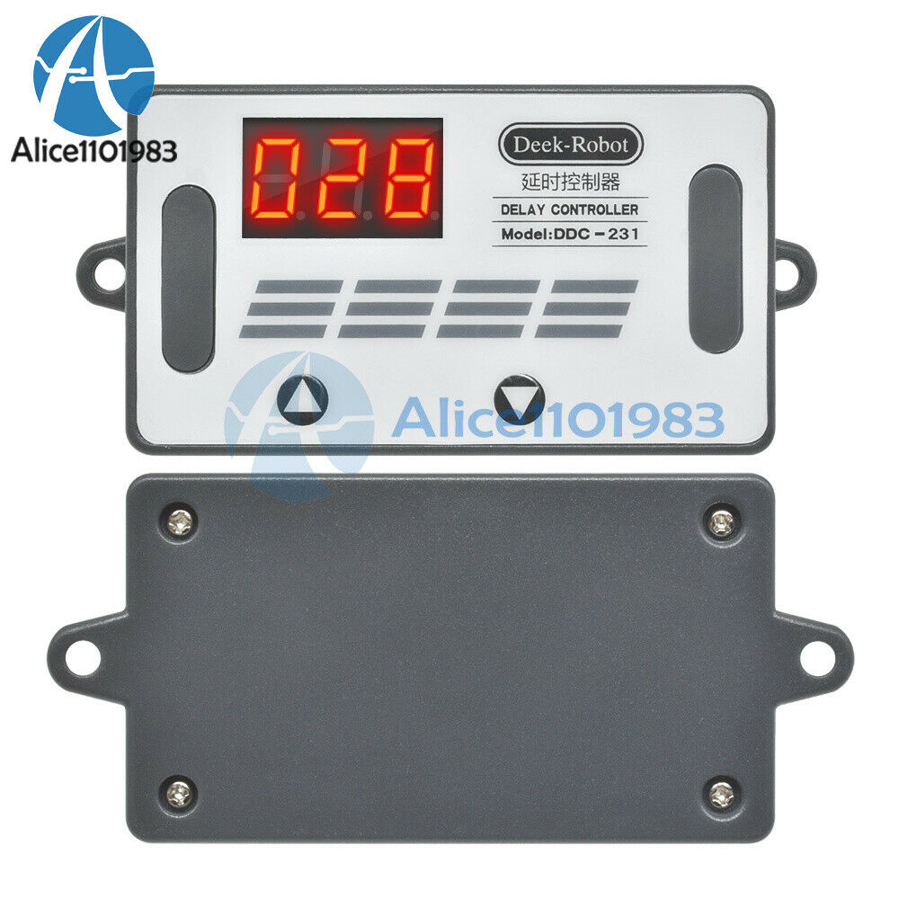 DDC-231 DC12V 50mA Time Delay Relay Controller MOS Switch Current Control+Buzzer