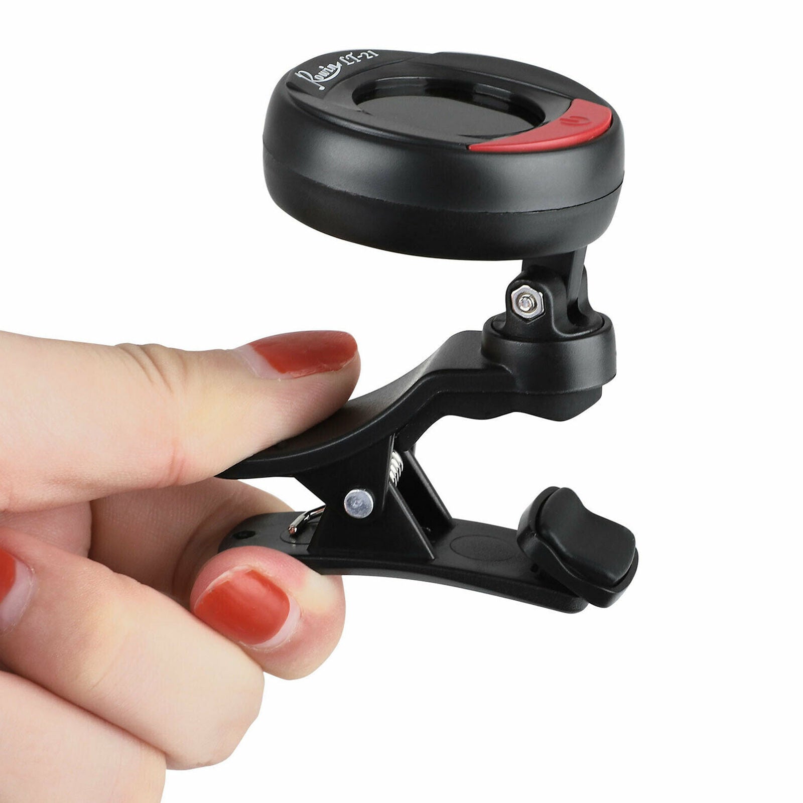 Chromatic LCD Clip-on Acoustic Electric Guitar Bass Ukulele Banjo Violin Tuner