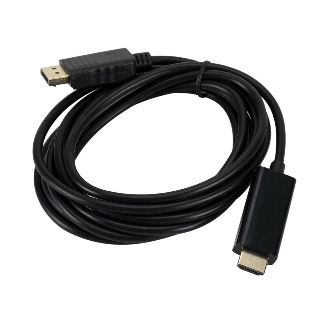 Display Port To   Cable Cord DP To   Cable Adapter Converter HD