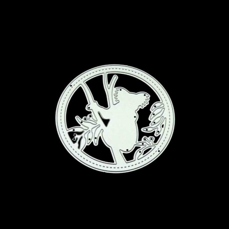 Koala Metal Cutting Dies Stencil Scrapbooking Album Stamp DIY Paper Card Crafts