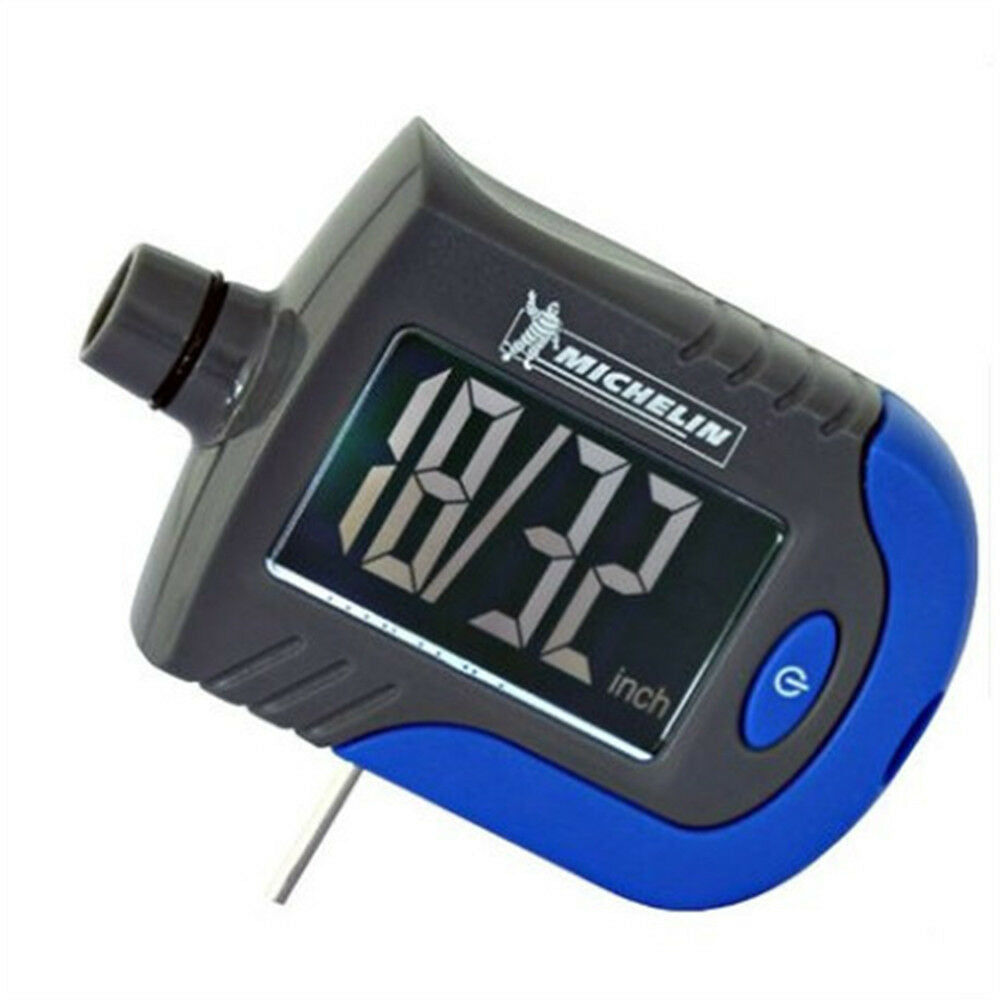 High Precision Digital Tire LED Backlight Pressure Gauge Tread Measuring Tool
