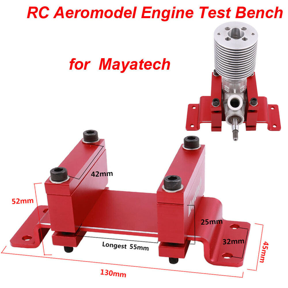 For Mayatech RC Aeromodel Engine Test Bench Running-in Bench CNC Methanol Engine