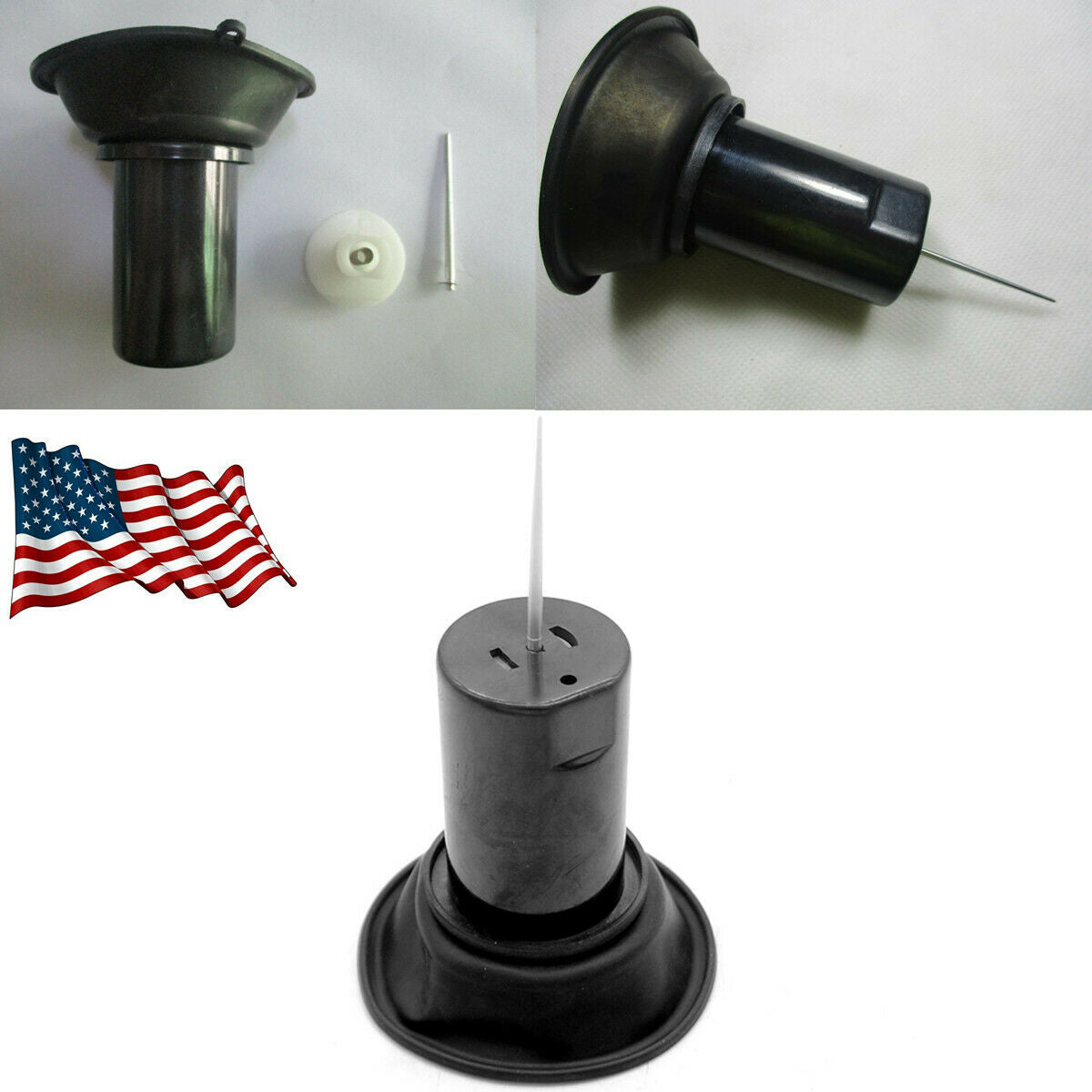 16111-MN5-004 Carburetor Piston Membrane Diaphragm with Oil Needle for GL1500/SE