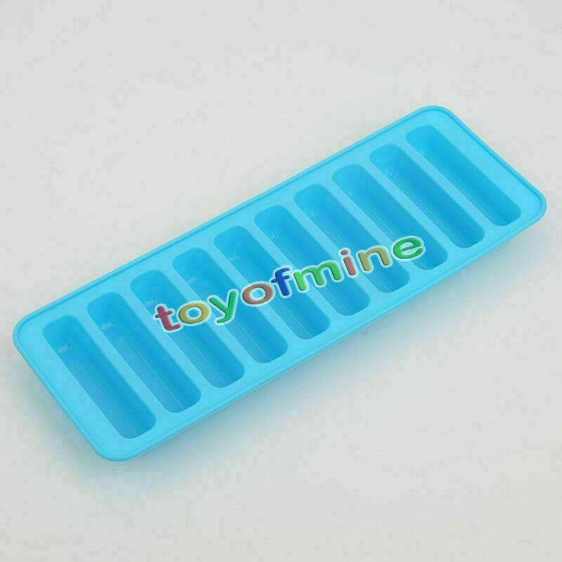DIY Creative Silicone Cylinder Ice Cube Tray Freeze Mould Cookies Chocolate Mold
