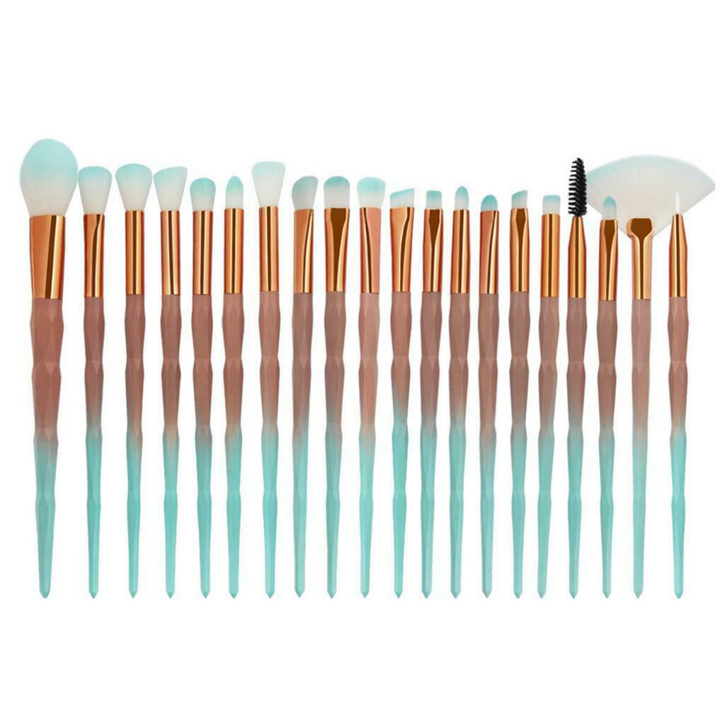 Unicorn Eye Brush Set Eyeshadow Eyeliner Kit Make Up Foundation Eyebrow Blush