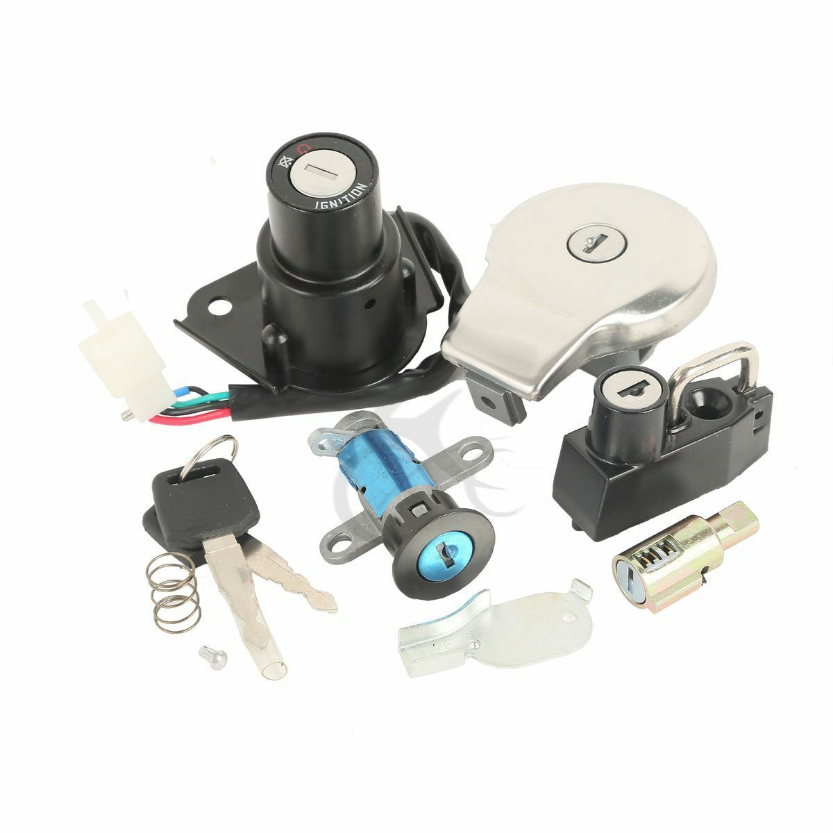 Ignition Switch Fuel Gas Cap Fit For Yamaha XV250 250 2UJ 3DM XV125 4RF 90-11