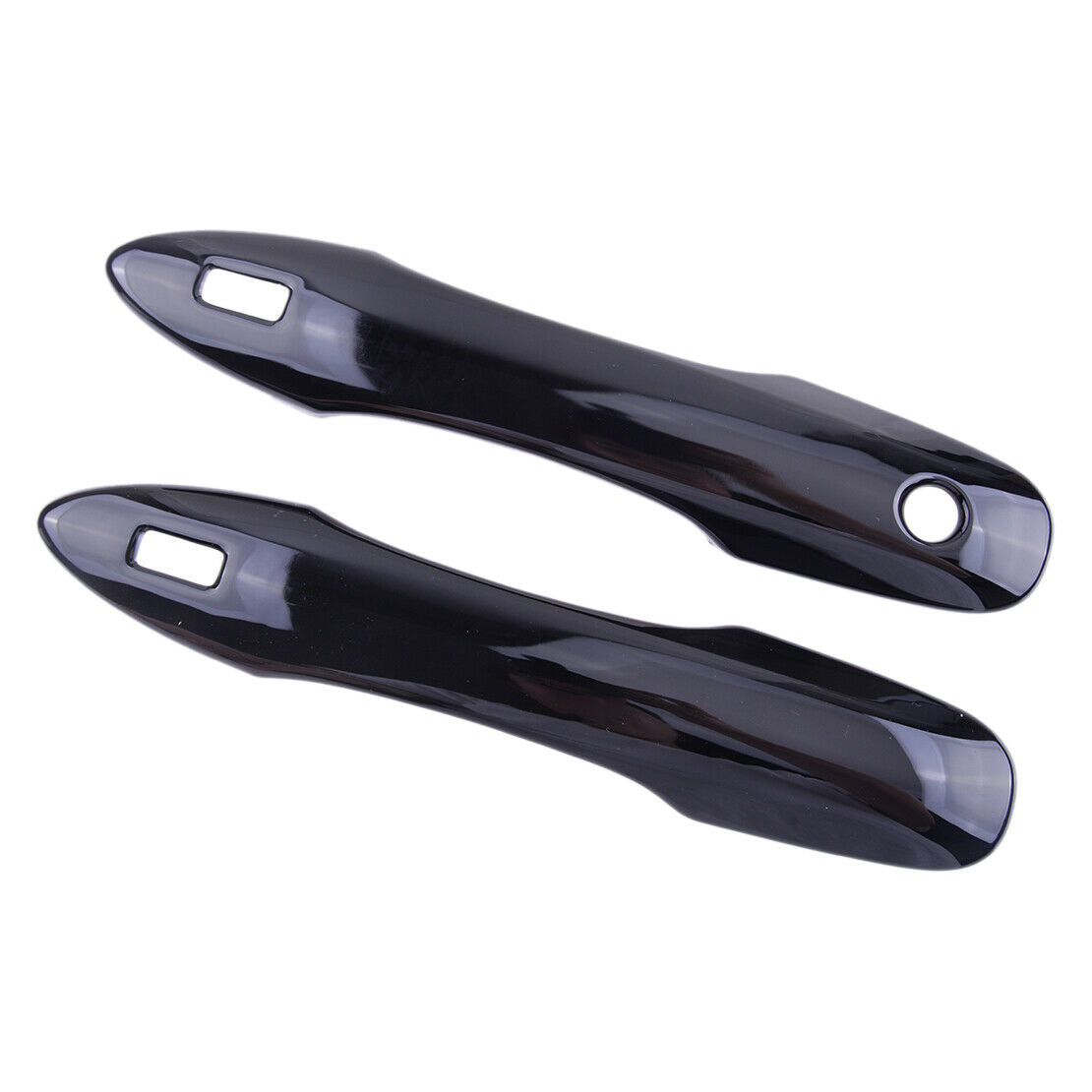 Gloss Black Door Handle Cover w/ Smart Keyhole Fit for Corolla Sedan 2020-2021