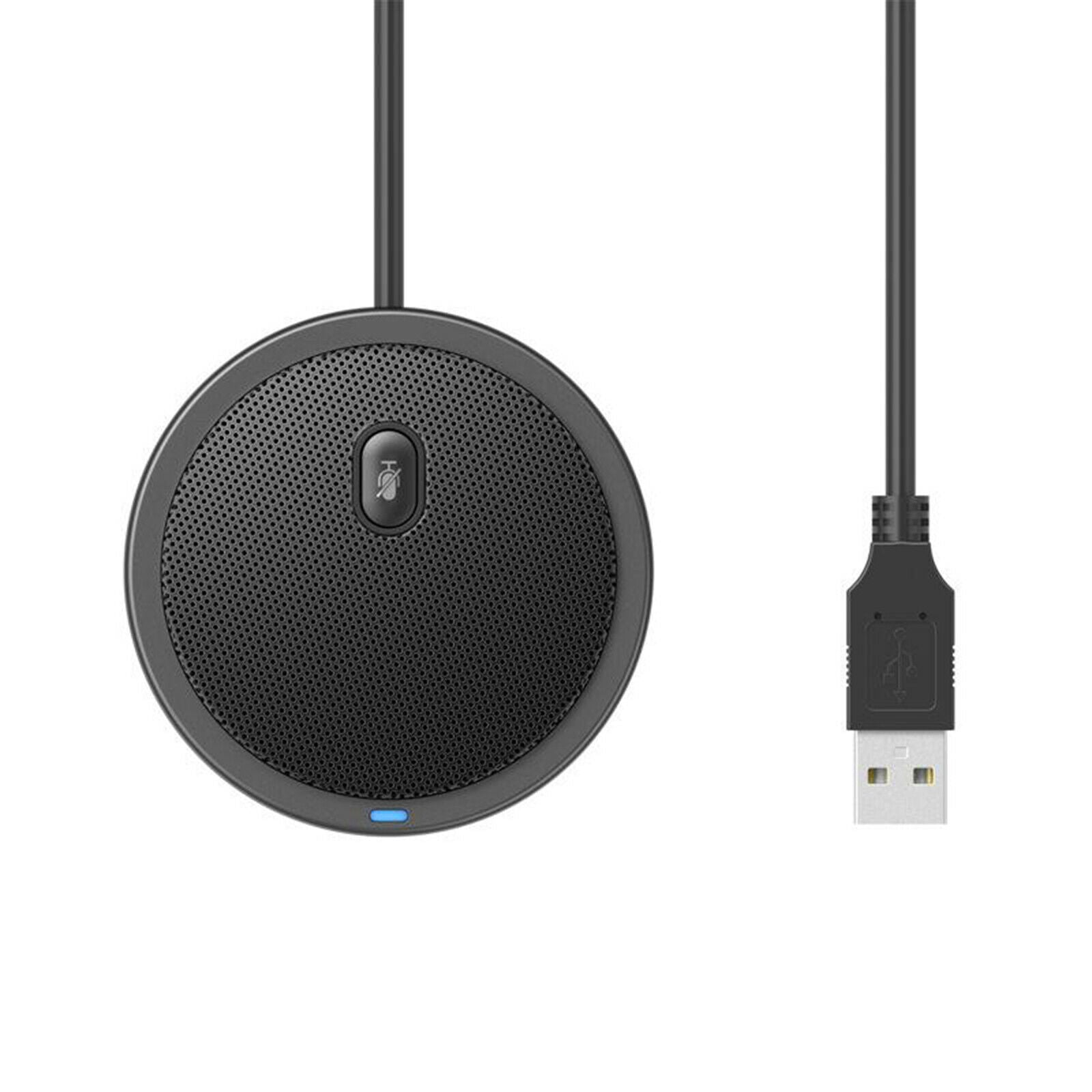 USB Desktop Omnidirectional Microphone Meeting for Skype Office Computer