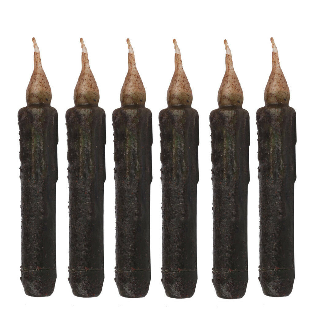4x Flameless LED Taper Candle Battery Powered Dinner Candle Wedding Decor