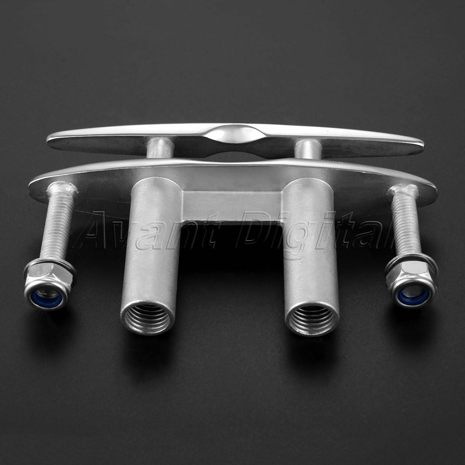 1 Pc Length 150mm 6" Boat Pull Up Cleat Stainless Steel For Marine Boat Yachts