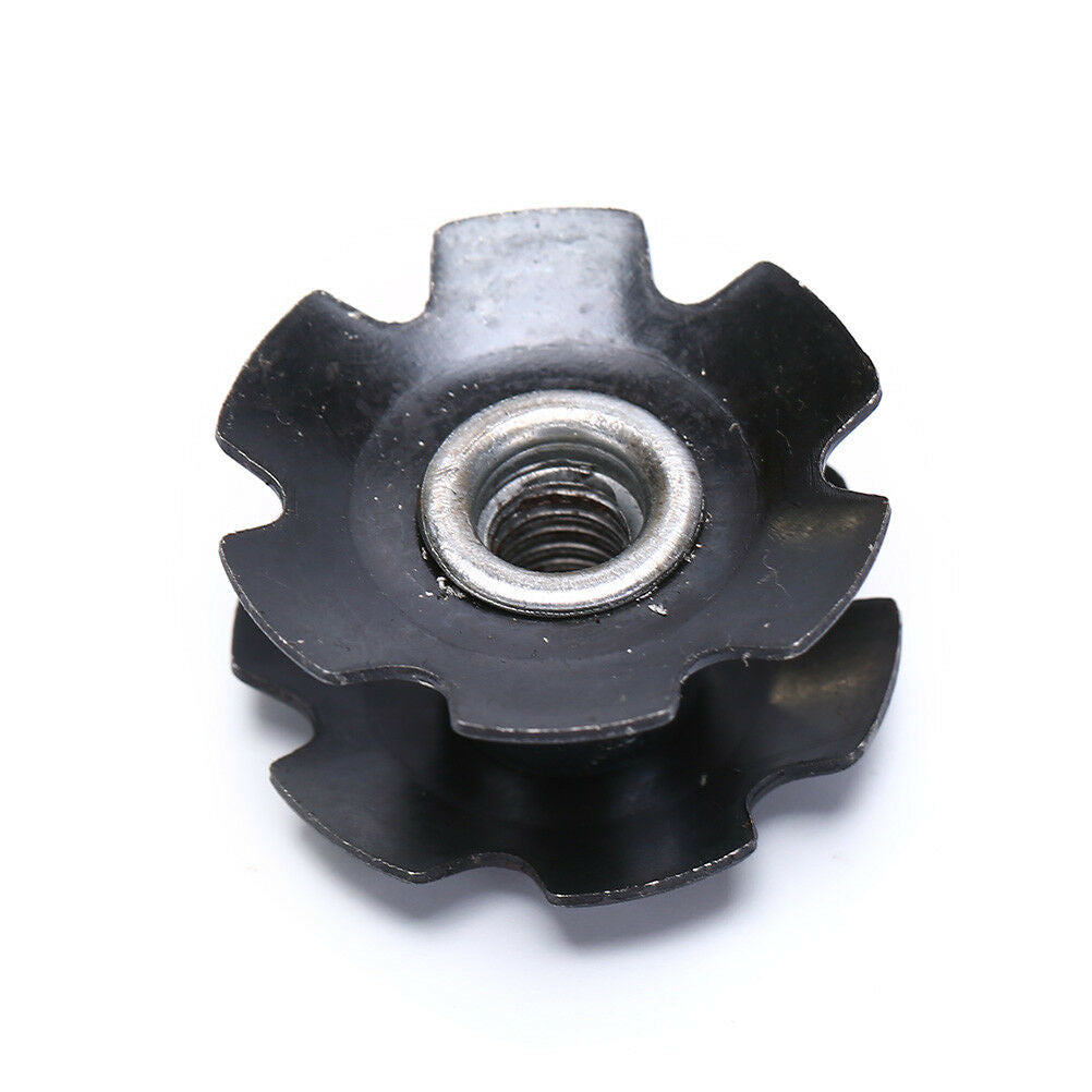 1pcs Bike Bicycle Cycling Steer Tube Headset Aluminum Star Nut 1 1/8" 28.6mm BDA