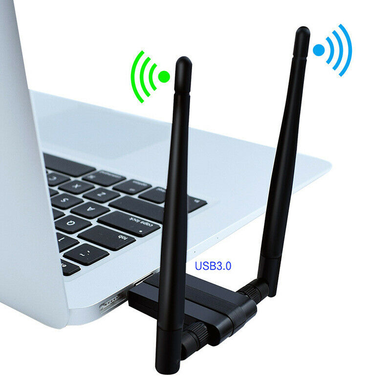 Wireless WiFi Adapter Portable USB AC 1200Mbps Dual Band 2.4G/5GHz Wireless NeK1