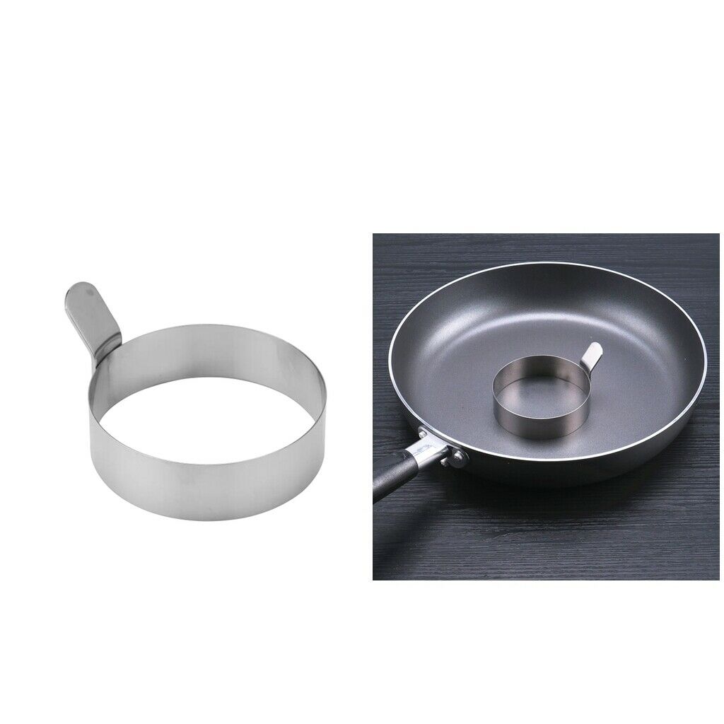 Egg  Mold Cooking Utensil Round Egg Mold Egg Rings Non Stick Baking