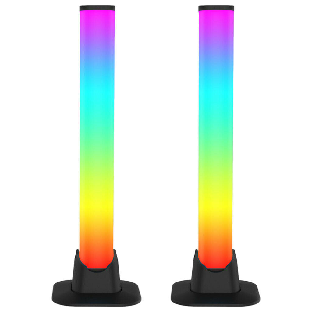 Smart LED Light Bars RGB 7 Color Scene Modes Music Sync for PC Gaming