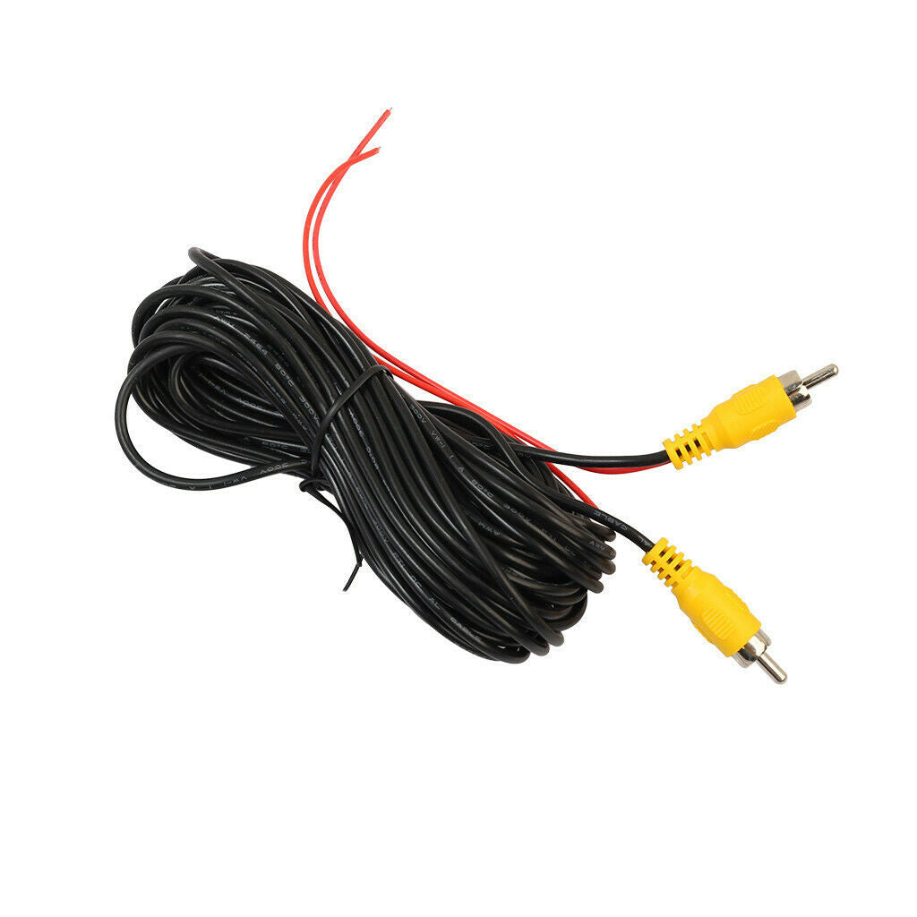 Car RCA Video Extension Cable for Auto Backup Camera Monitor Rear View 20ft