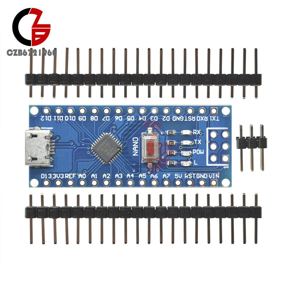 ATmega328 CH340G NANO 3.0 Micro USB Controller Board 5V 16M DIY Kit for Arduino