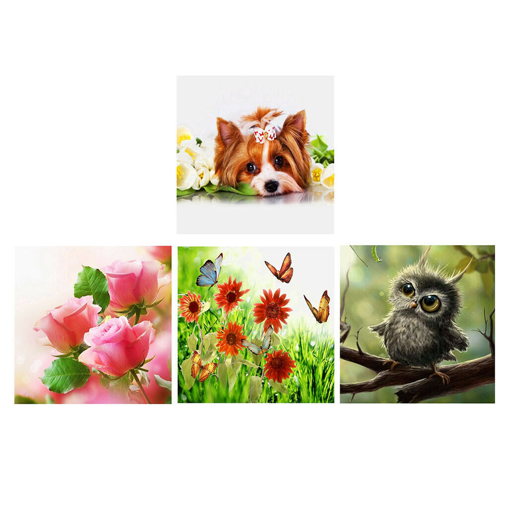 5D Diamond Painting Kits for Adults Cross Stitch Home Room Decor Owl