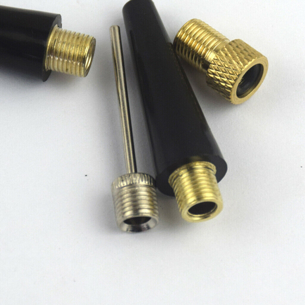 Durable Pump Valve Adapter FV to AV Ball Inflate Needle Airbed Toys Pumping