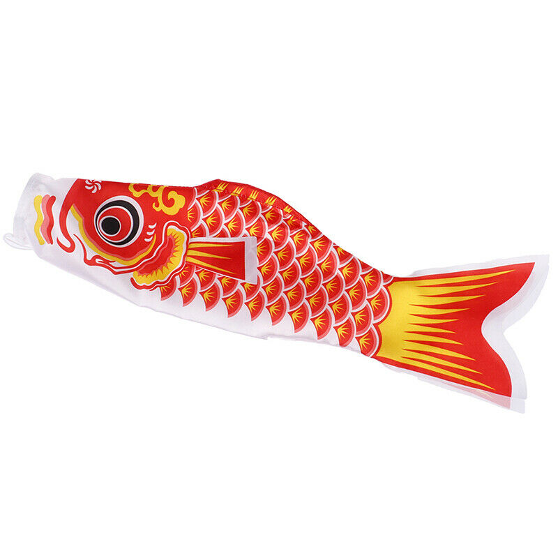1Pc Colorful Japanese Style Carp Streamer Windsock Streamer Fish Flag Home De TH